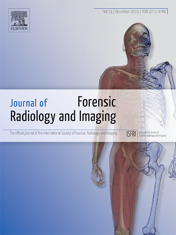 Go to journal home page - Journal of Forensic Radiology and Imaging